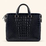 The Monarch Crocodile Briefcase
