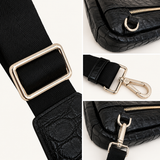 The Obsidian – Genuine Alligator Sling Bag