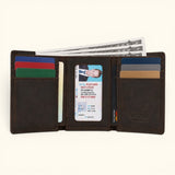 The Cowboy's Classic - Trifold Leather Wallet