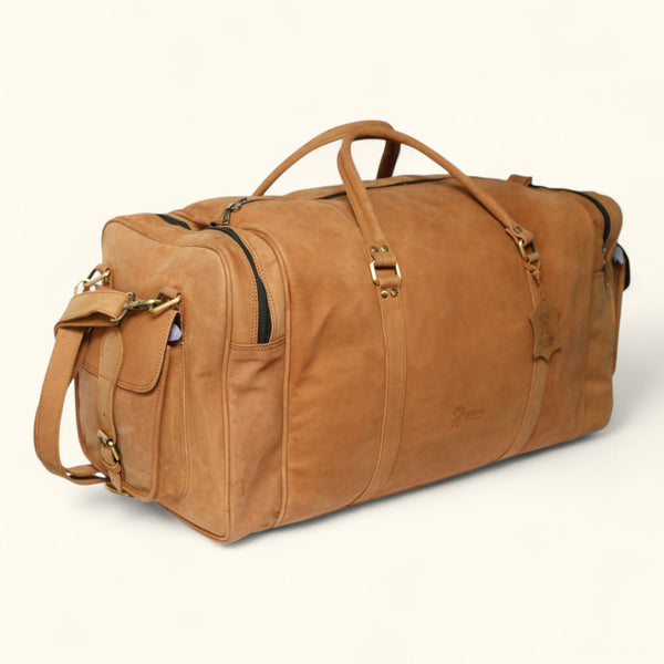 The Midnight Moonshine -Vintage Leather Travel Bag