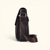 The Dustwalker Full-Grain Leather Messenger Bag