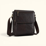 The Dustwalker Full-Grain Leather Messenger Bag