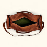 The Wishing Well - Square Leather Duffel Bag
