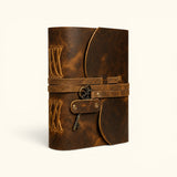 The Shooting Star  - Vintage Buffalo Leather Diary
