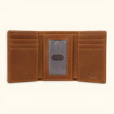 The Cowboy's Classic - Trifold Leather Wallet