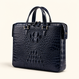 The Monarch Crocodile Briefcase