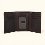 The Cowboy's Classic - Trifold Leather Wallet