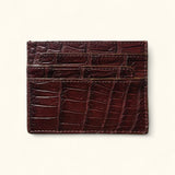 The Croc Crest - Crocodile Card Holder