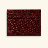 The Croc Crest - Crocodile Card Holder