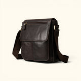 The Dustwalker Full-Grain Leather Messenger Bag