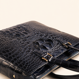 The Monarch Crocodile Briefcase