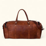 The Wishing Well - Square Leather Duffel Bag