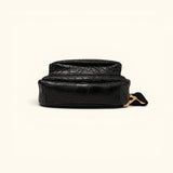 The Obsidian – Genuine Alligator Sling Bag