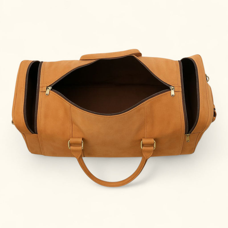 The Midnight Moonshine -Vintage Leather Travel Bag