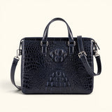 The Monarch Crocodile Briefcase