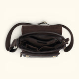 The Dustwalker Full-Grain Leather Messenger Bag