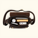 The Dustwalker Full-Grain Leather Messenger Bag