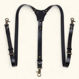 The Trailblazer - Leather Men's Suspenders