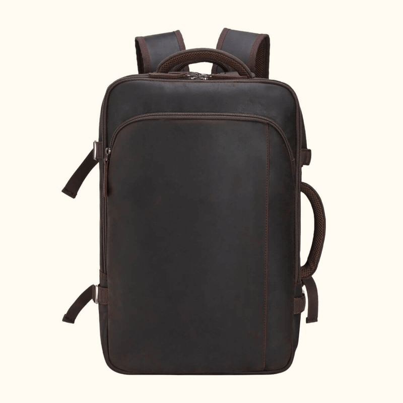 The Stetson Peak Expandable Mens Leather Backpack – Western