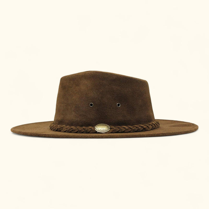 The Trailsman - Suede Leather Walker Hat
