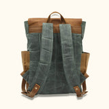 Vintage Canvas Laptop Backpack - Embrace the timeless charm and functionality of this classic backpack, specially designed to protect and carry your laptop and essentials in vintage style.