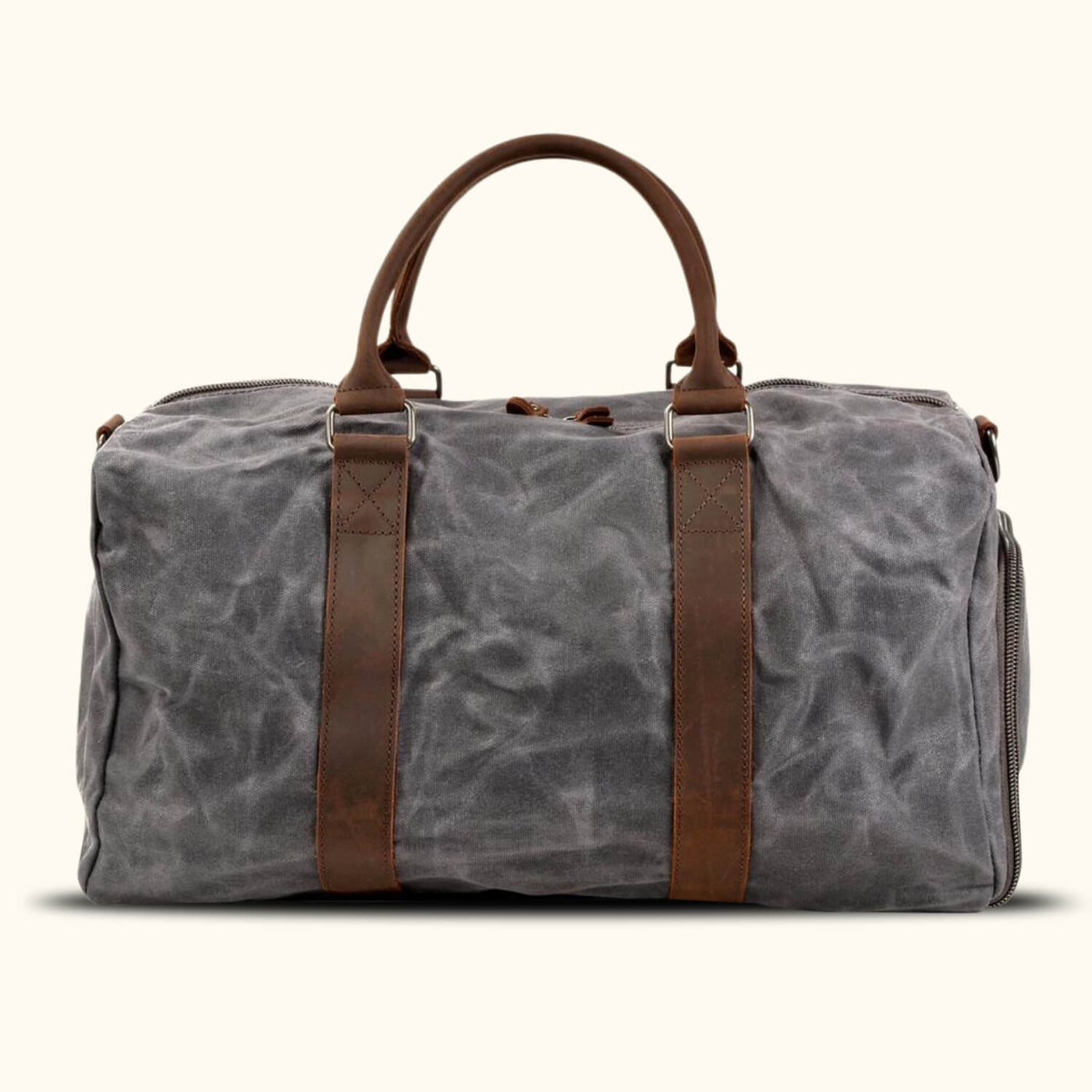 The Trekker - Canvas Duffle Bag With Shoe Compartment – Western