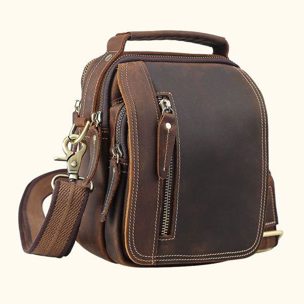 The King's Messenger - Leather Crossbody Bag