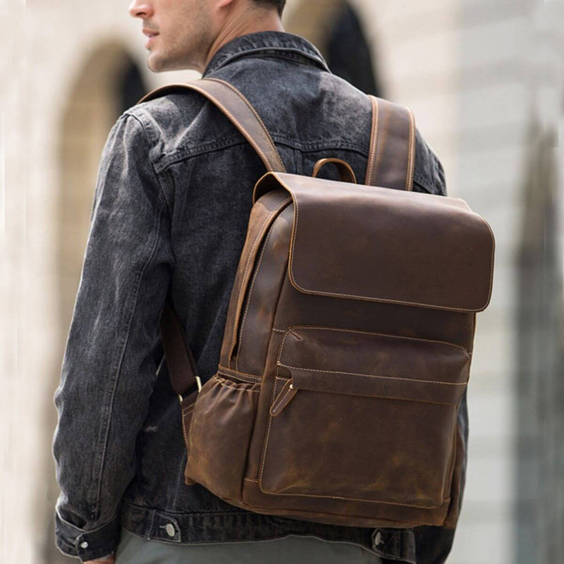 The Wayward Son - Leather Laptop Bag
