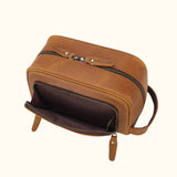 The Rugged Beauty - Western Leather Toiletry Bag