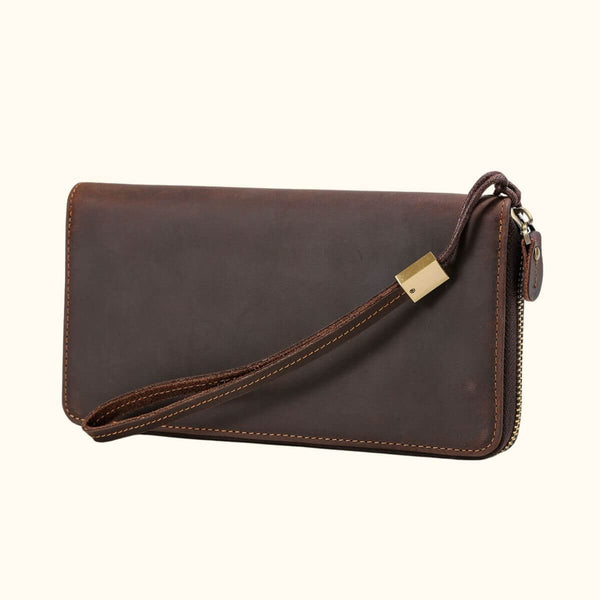 The Gold Rush – Vintage Leather Clutch Wallet
