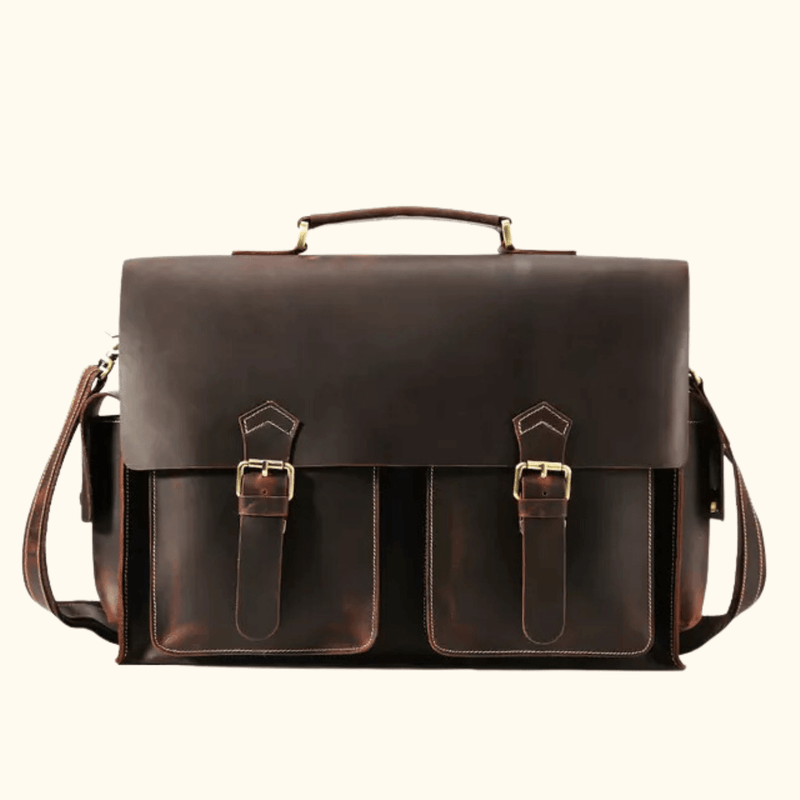 Luxury Vintage Leather Briefcase | Western Leather Goods Luxury Vintage Leather Briefcase | Western Leather Goods