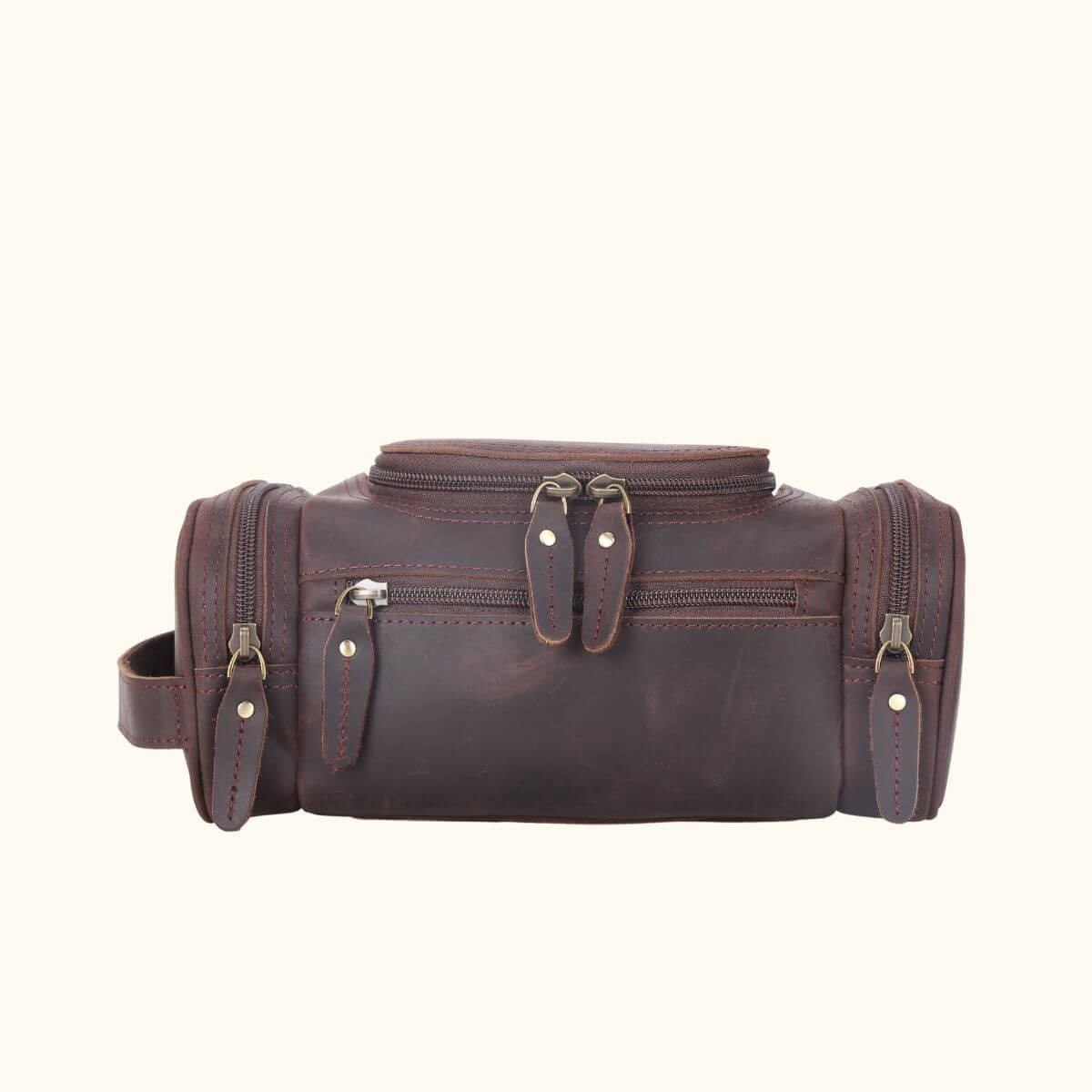 Ad Toiletry Genuine western Leather  bag