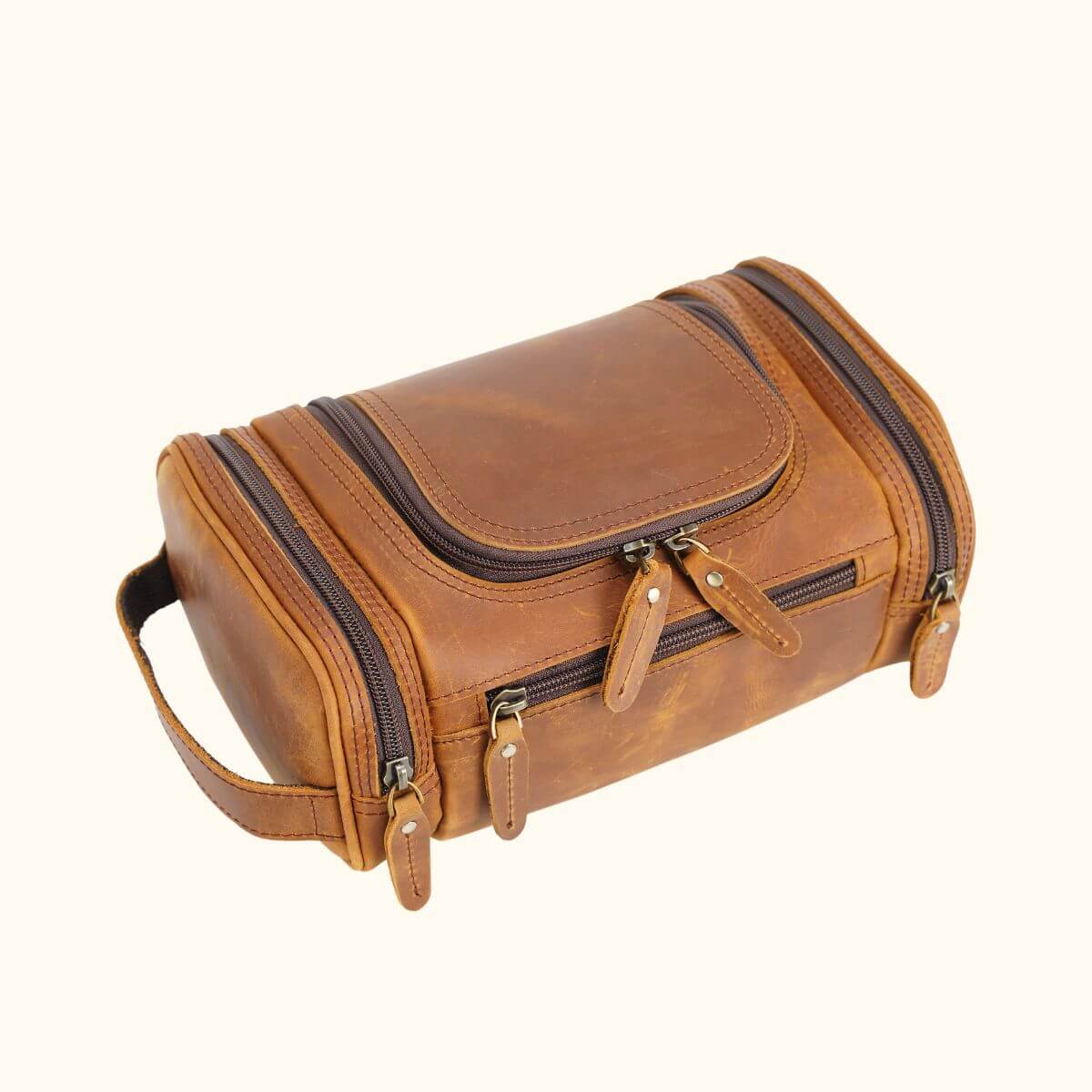 The Cattle Rustler - Western Toiletry Bag – Western Leather Goods