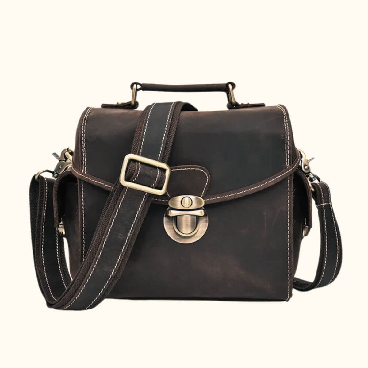 The Colorado - Vintage Leather Camera Bag – Western Leather Goods