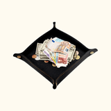 The Sheriff's Dark Brown Leather Tray