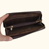 The Maverick - Men's Long Leather Wallet