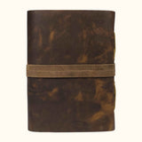 The Shooting Star  - Vintage Buffalo Leather Diary