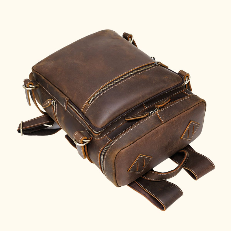 The Cavalier - Men’s Leather Backpack