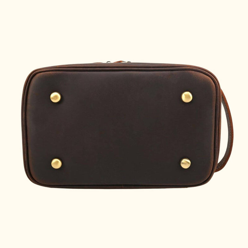 The Out House - Leather Cosmetic Bag