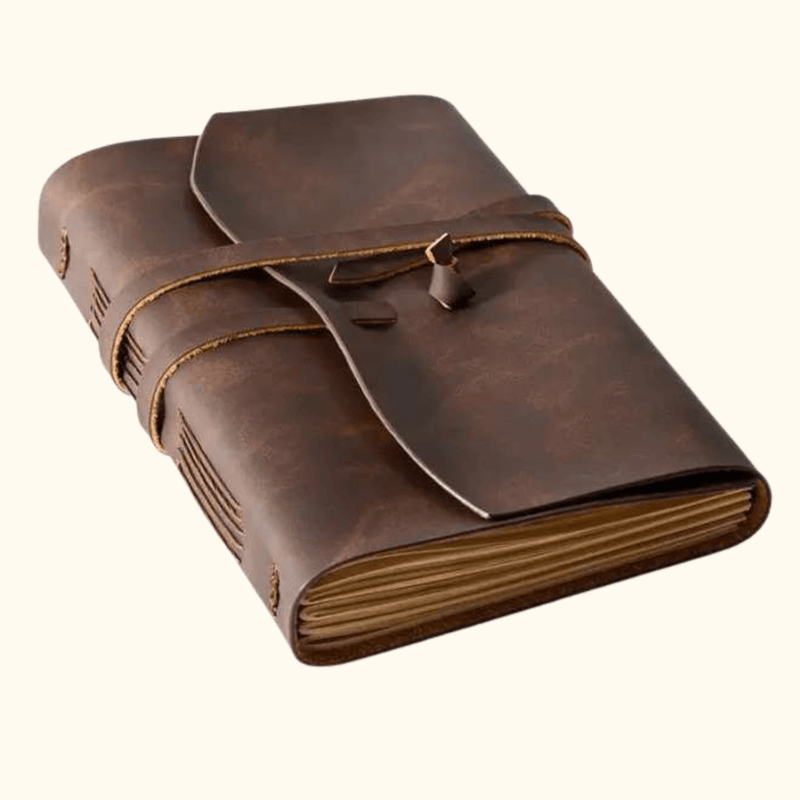 The Planner - Handmade Vintage Leather Notebook
