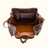 The Worn Whip – Genuine Leather Rucksack