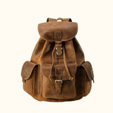 The Worn Whip – Genuine Leather Rucksack