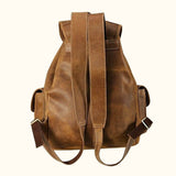 The Worn Whip – Genuine Leather Rucksack