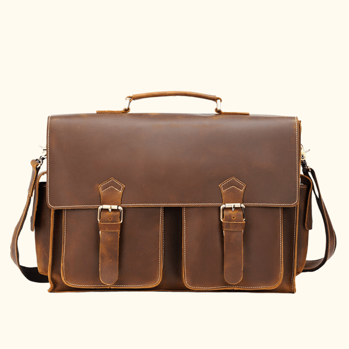 【希少・ヴィンテージ】PORTER / SQUARE BRIEFCASE 本革 中古・古着通販】PORTER (ポーター) square briefcase/ブリーフケース