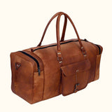 The Wishing Well - Square Leather Duffel Bag