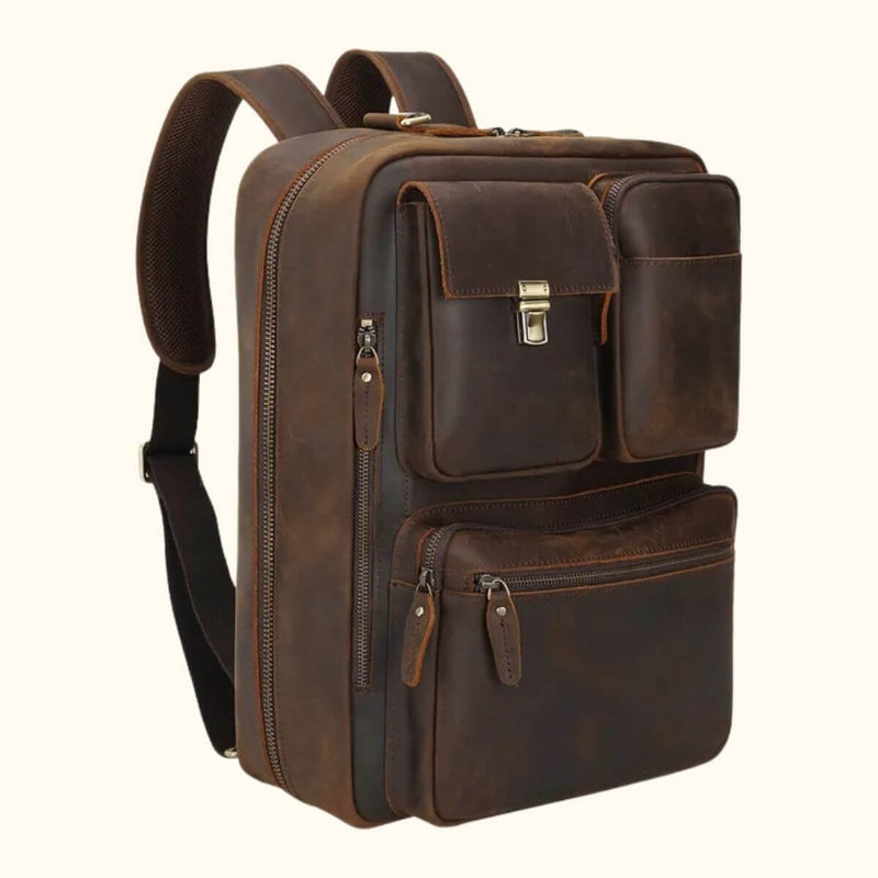 The Bucking Bronco – Leather Travel Briefcase