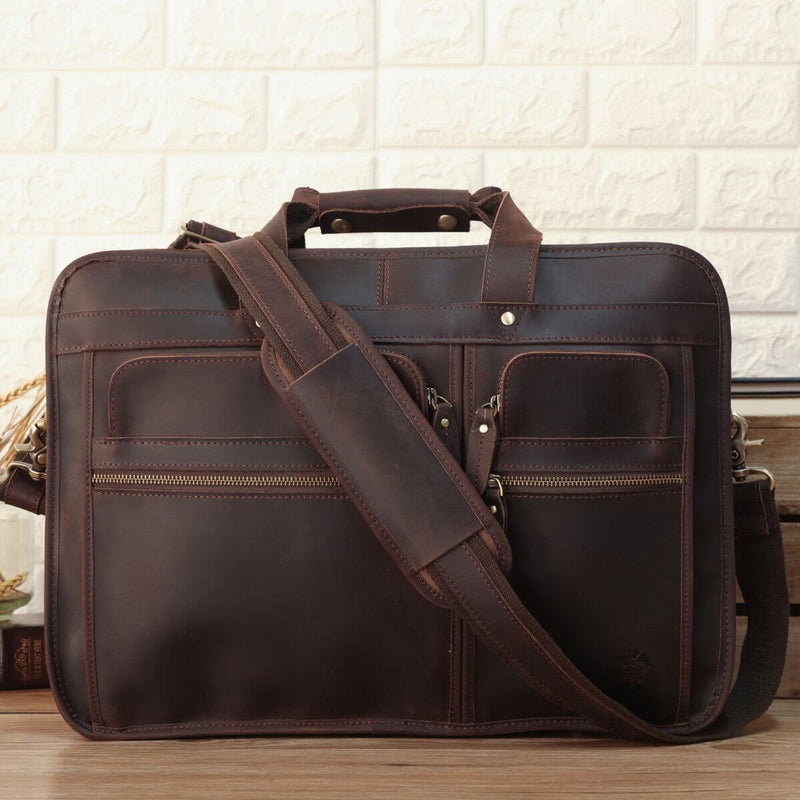 Beast of Burden – Western Large Leather Briefcase